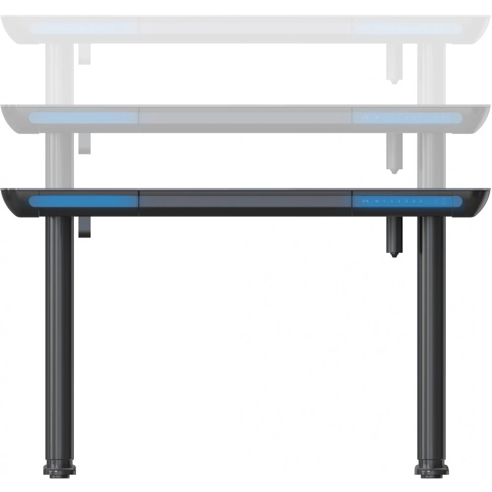 Компьютерный стол Cactus CS-EGD-BK-LED - фото 4