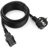 Кабель питания Schuko - C13, 1.5м, Cablexpert PC-186-1.5-1.5M
