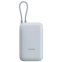 Внешний аккумулятор Xiaomi Power Bank 10000 Ice Blue (Integrated cable) - BHR9073GL - фото 2