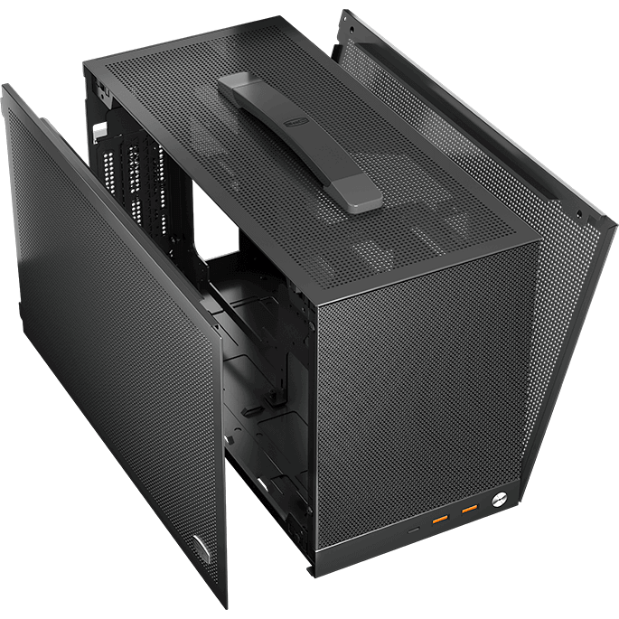 Корпус PCcooler K101 MESH GY 3F - фото 6