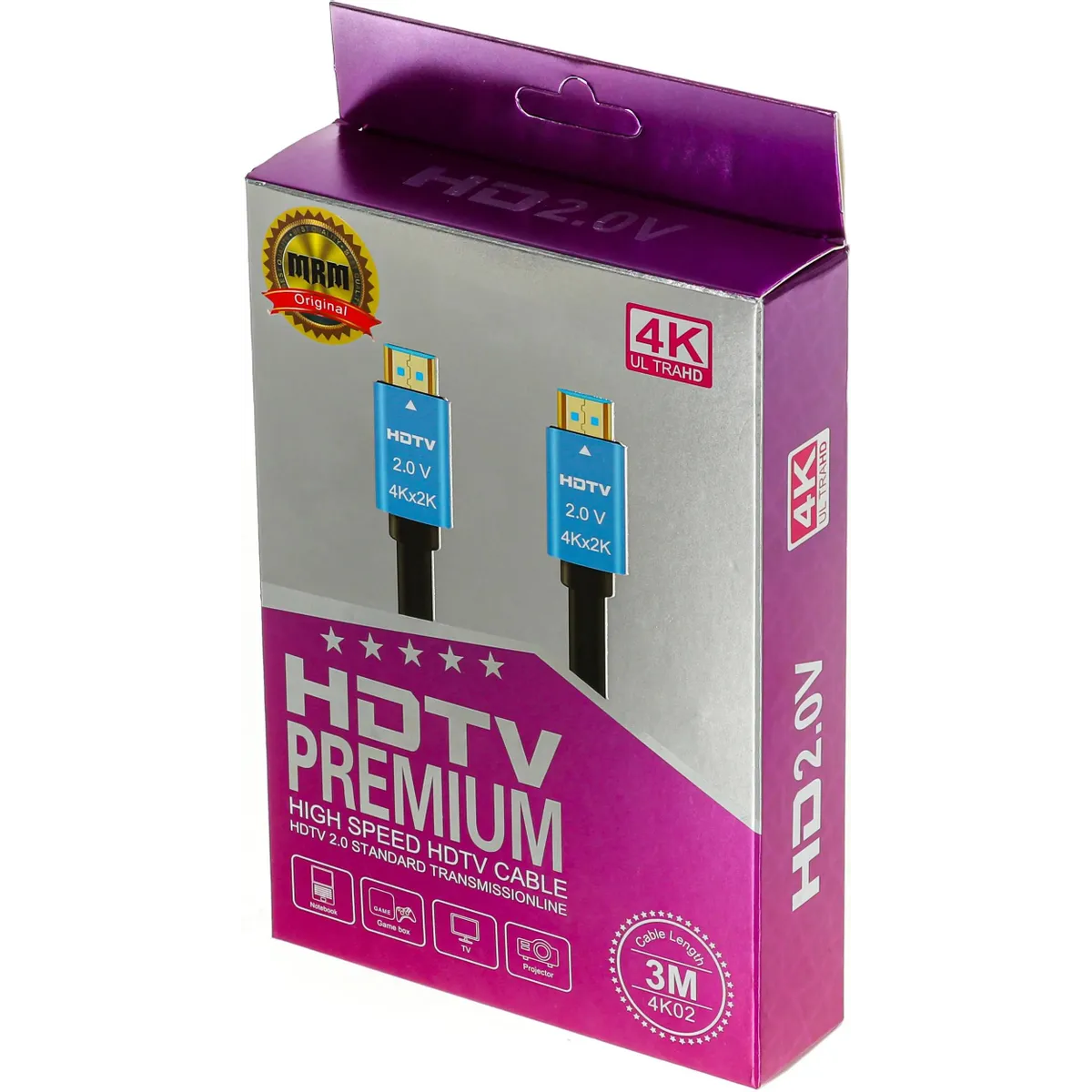 Кабель HDMI - HDMI, 3м, PREMIER 11242 - фото 3