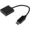 Переходник DisplayPort (M) - HDMI (F), 0.15м, PREMIER A3378