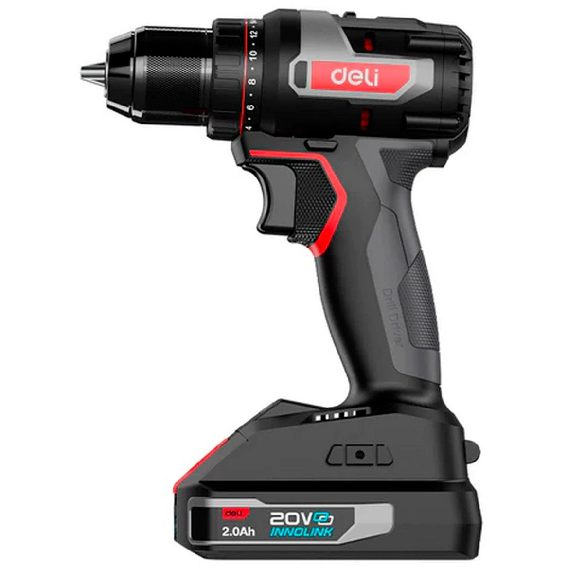 Дрель-шуруповёрт Deli DE-DZ20-1D2 - фото 2