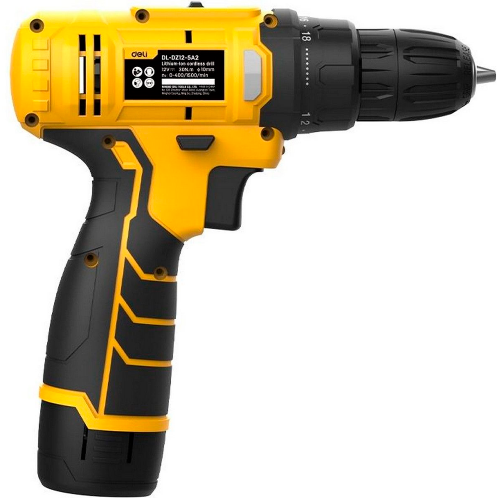 Дрель-шуруповёрт Deli DL-DZ12-5A2 - фото 2