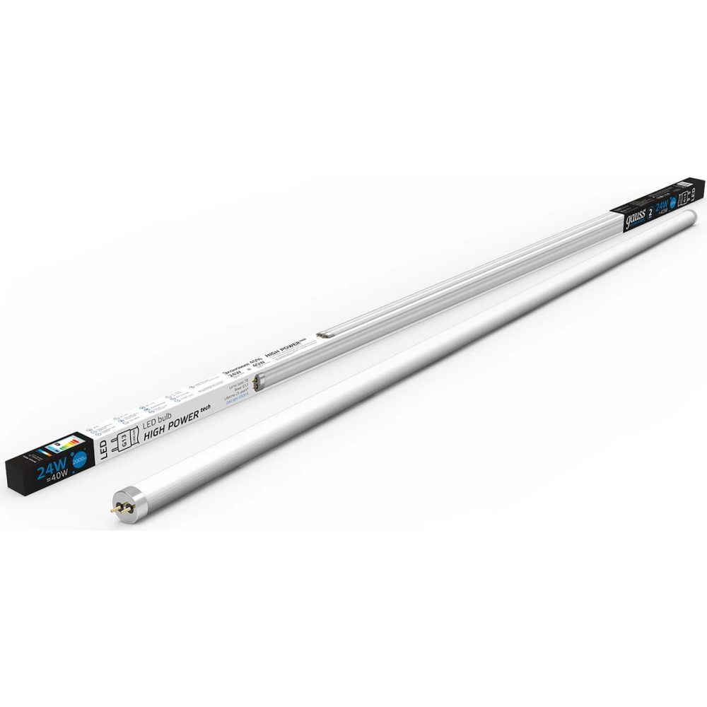 Светодиодная лампочка Gauss Elementary T8 6500K (24 Вт, G13)