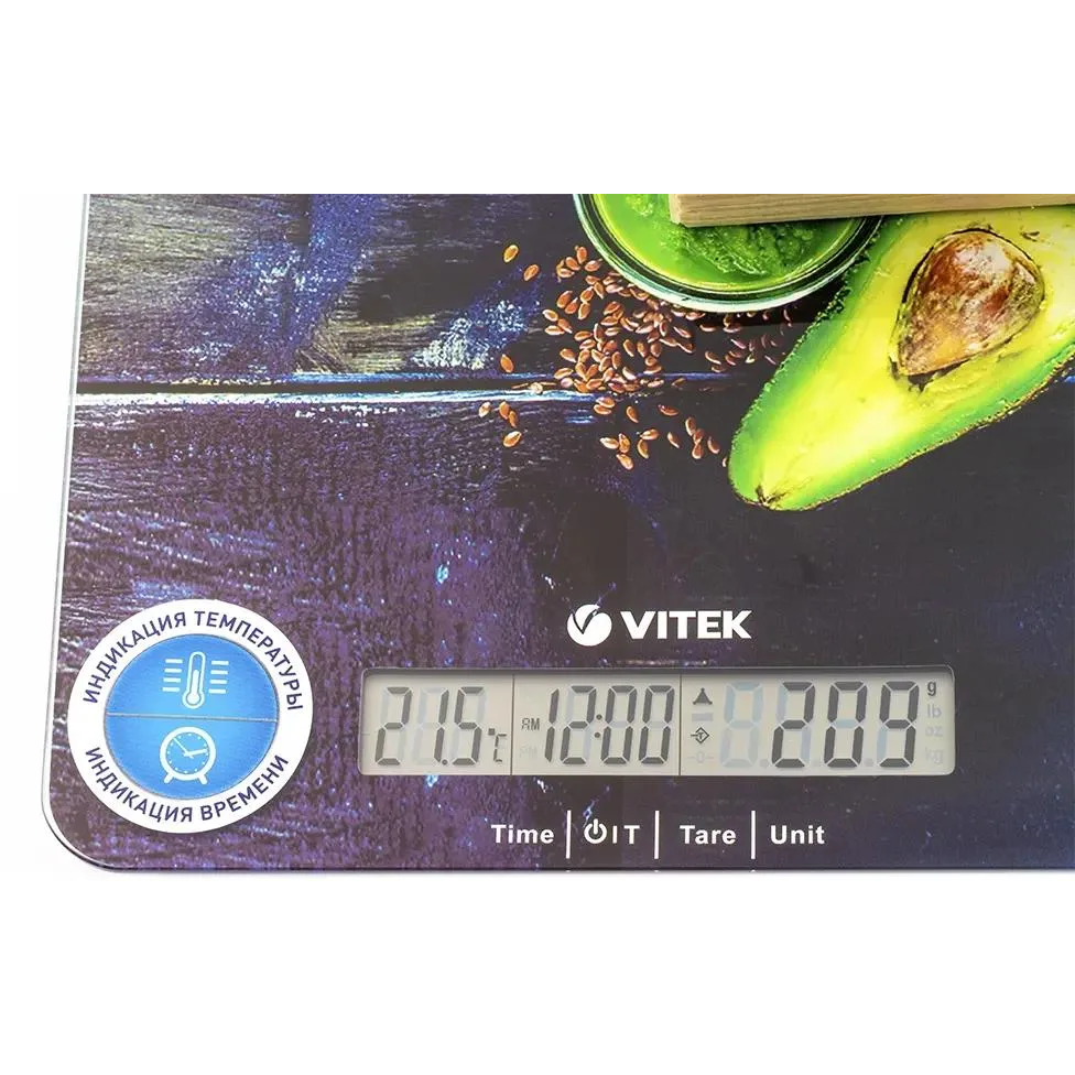 Кухонные весы VITEK VT-2425 Black - фото 3