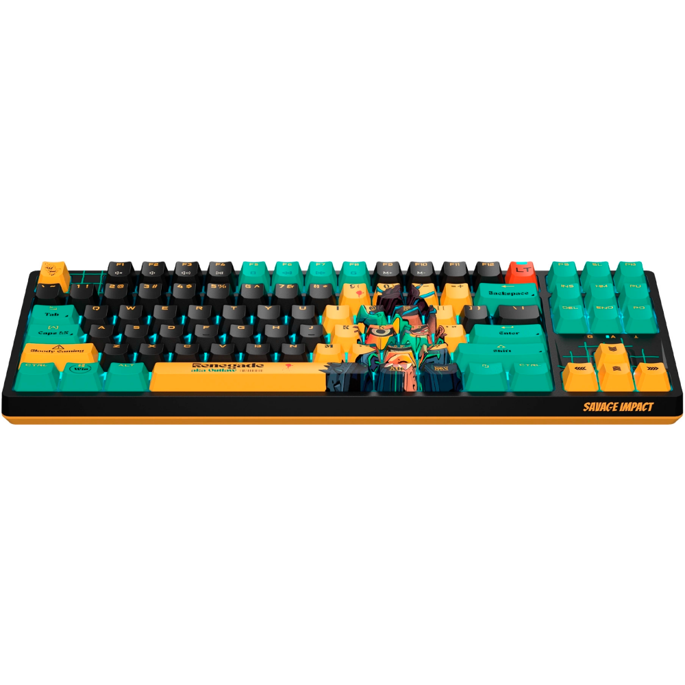 Клавиатура Bloody AT87 Renegade Black/Green - 4711421000734 - фото 8