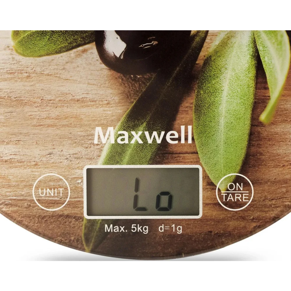 Кухонные весы Maxwell MW-1468 BN - фото 2
