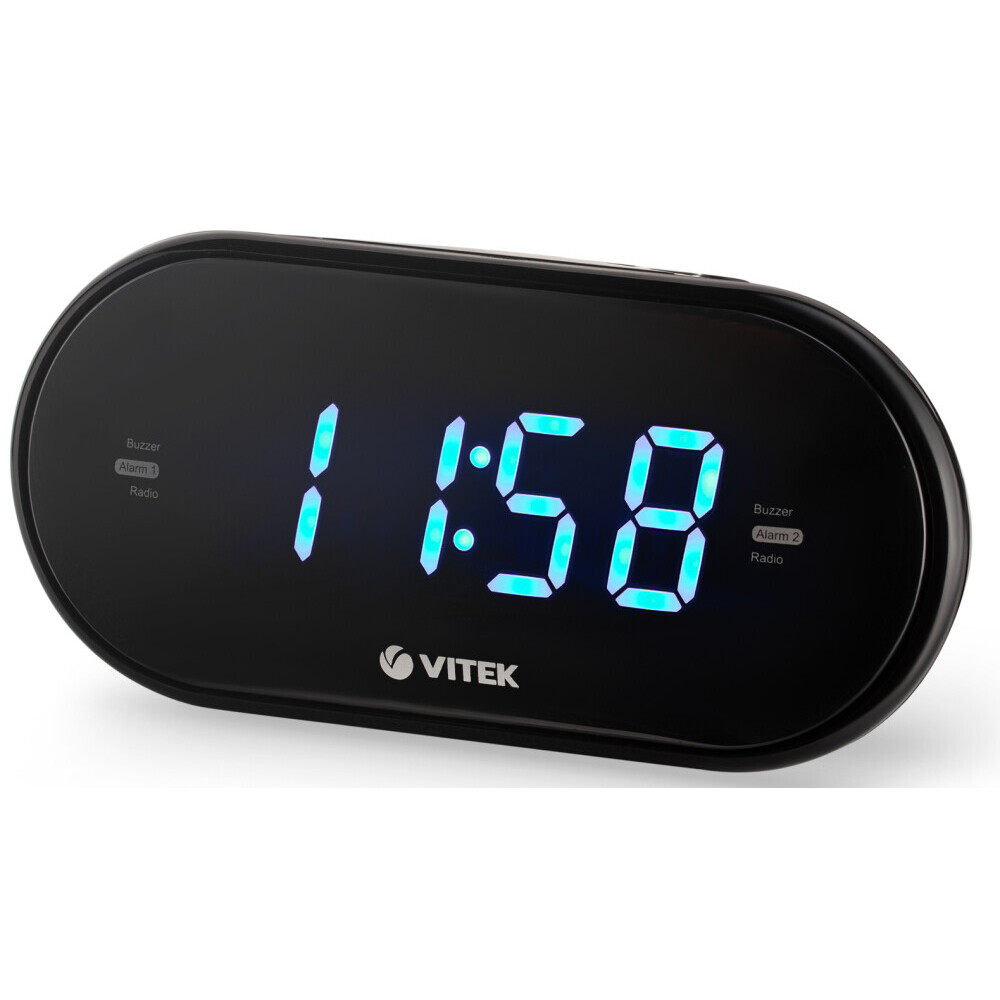 Радиобудильник VITEK VT-6602 BK - фото 2