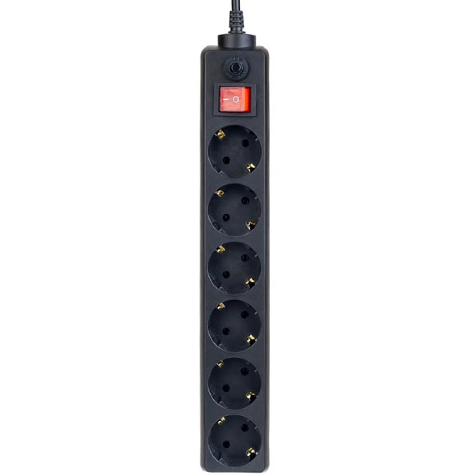 Сетевой фильтр Perfeo POWER+ PF-PP-6/3,0-B