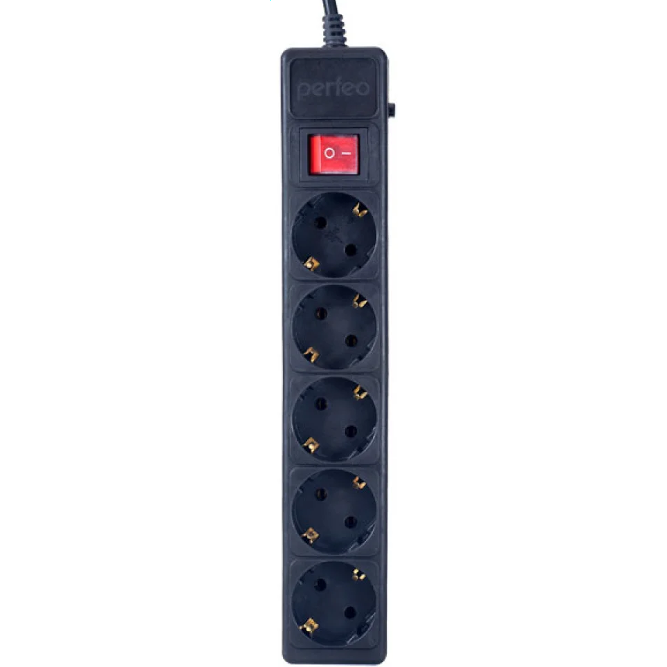 Сетевой фильтр Perfeo POWER+ PF-PP-5/3,0-B