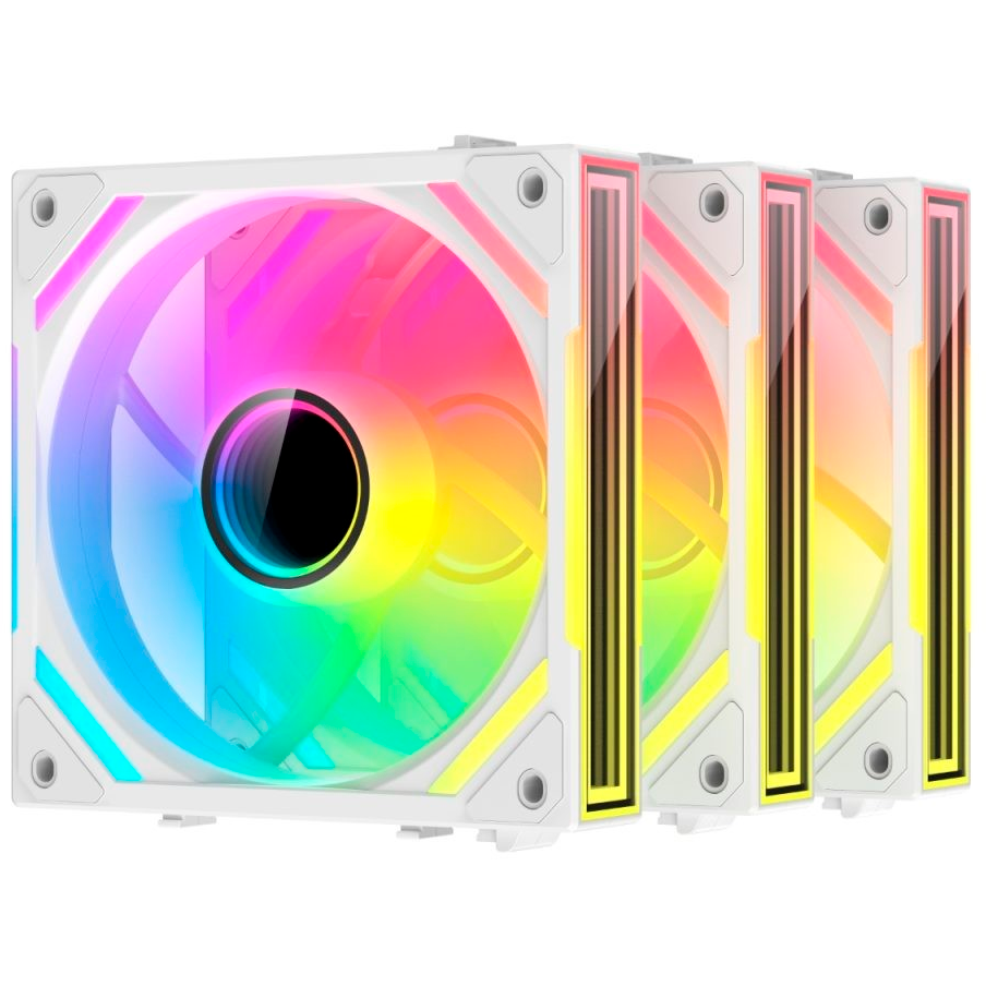 Вентилятор для корпуса XASTRA FS120W ARGB White (3шт.)