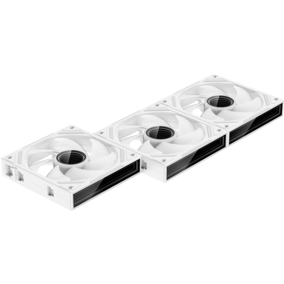 Вентилятор для корпуса XASTRA FS120W ARGB White (3шт.) - FS120-3WA-SXX-GL - фото 6