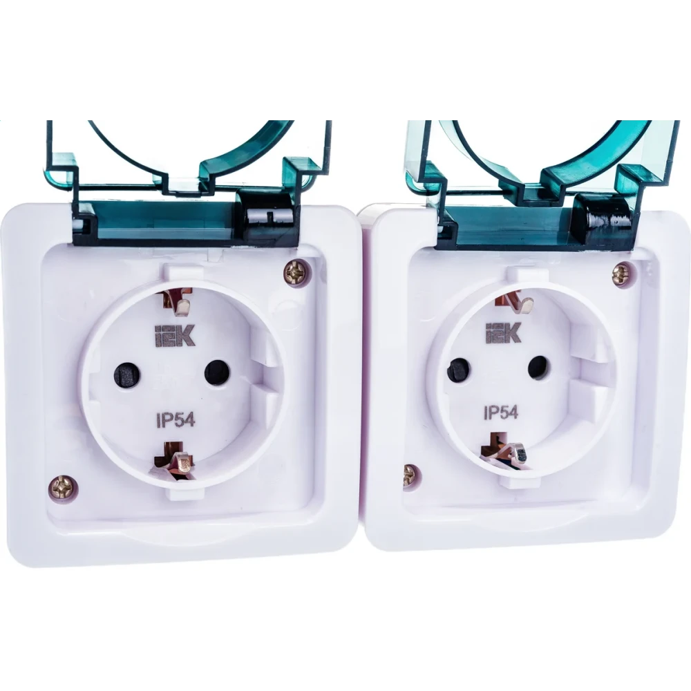 Электрическая розетка IEK Гермес Plus ERMP22-K03-16-54-EC - фото 2