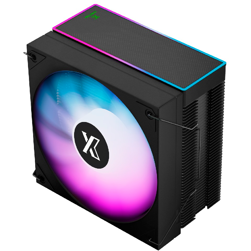 Кулер XASTRA AR400 FRGB BK - AR400-BKSFPX-GL - фото 3