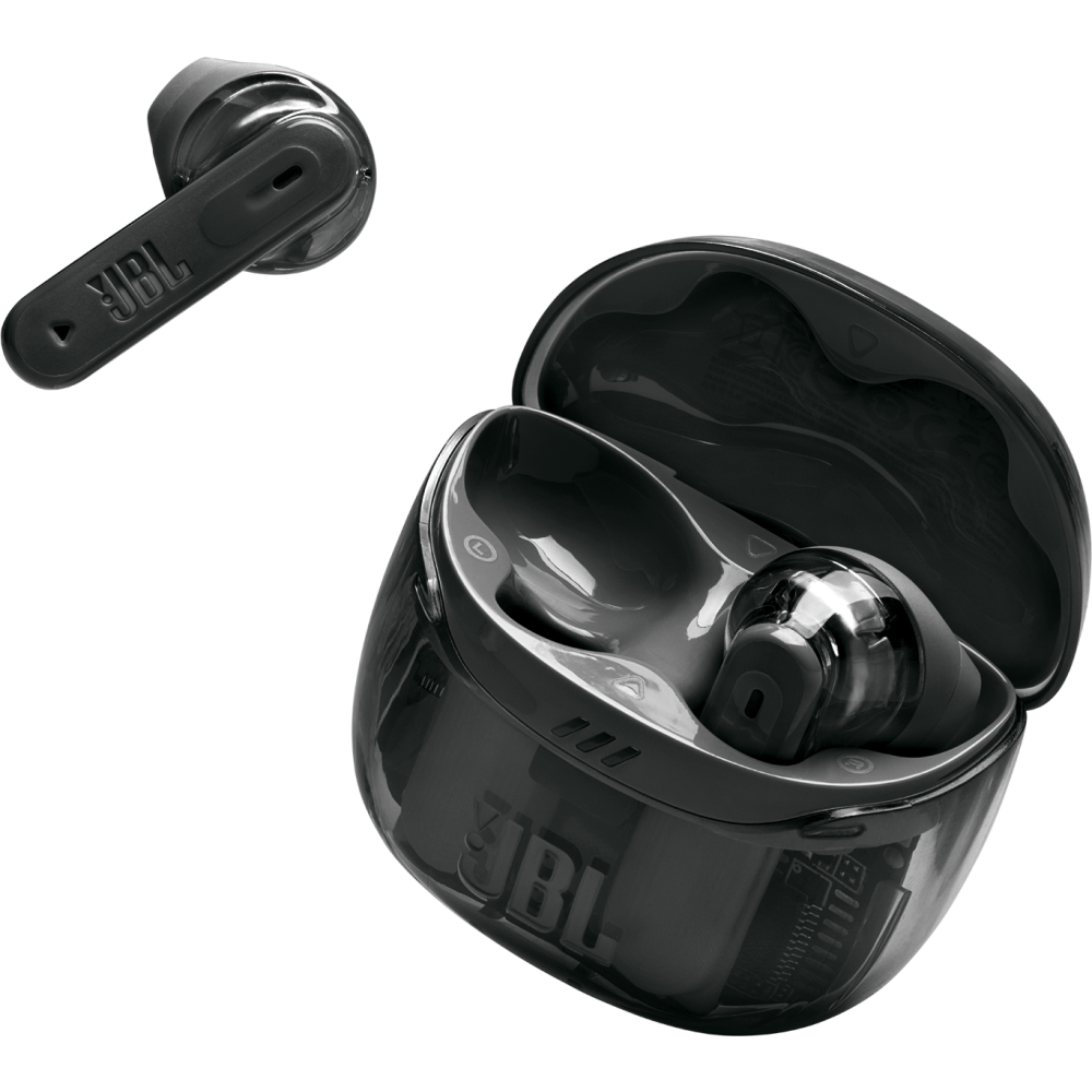 Гарнитура JBL Tune Flex 2 Ghost Edition Black - JBLTFLEX2GBLK - фото 5