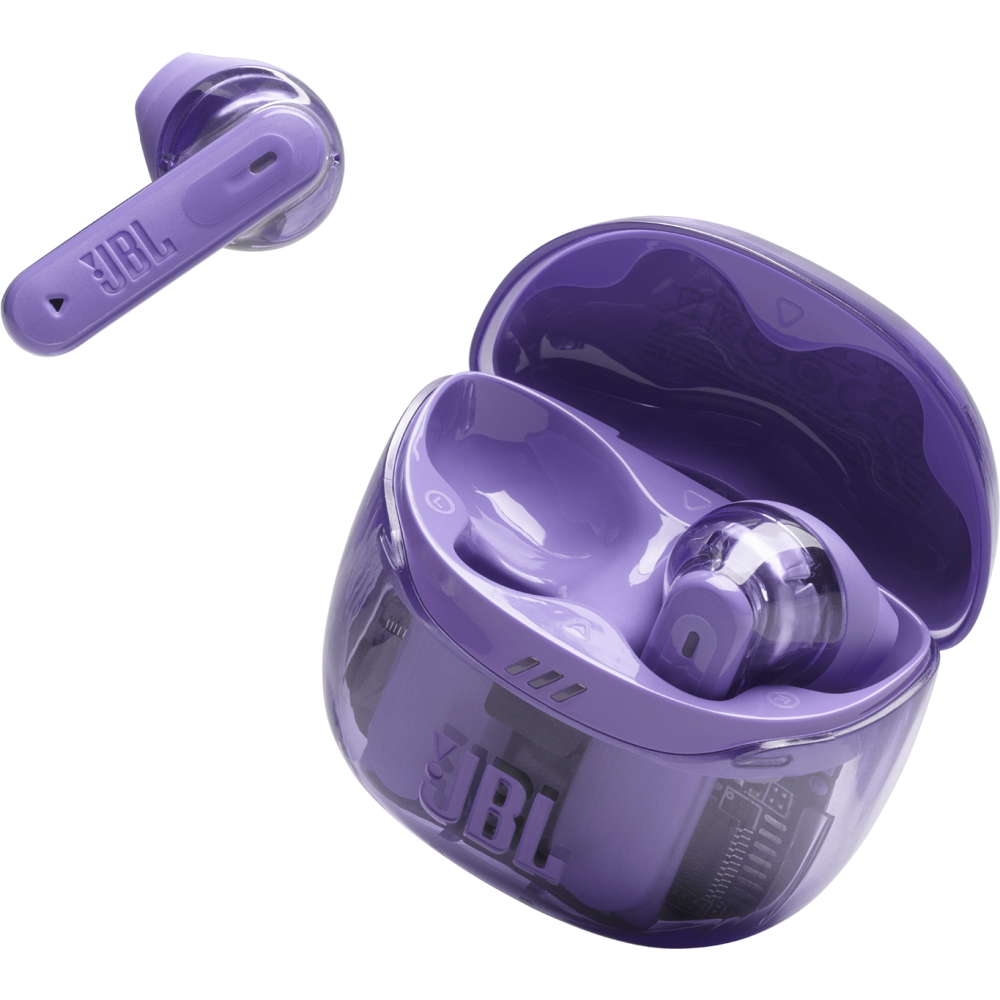 Гарнитура JBL Tune Flex 2 Ghost Edition Purple - JBLTFLEX2GMAE - фото 5