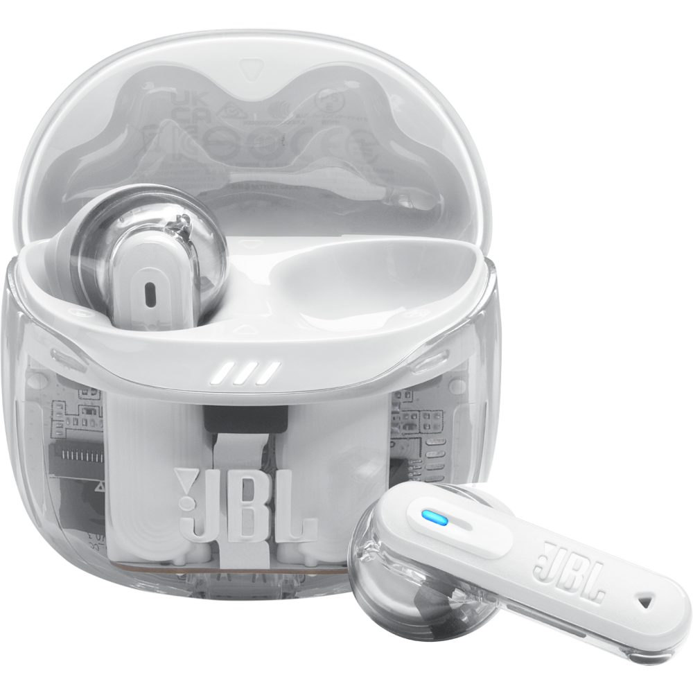 Гарнитура JBL Tune Flex 2 Ghost Edition White