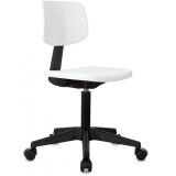 Детское кресло Бюрократ CH-200 Black/White (CH 200 B)