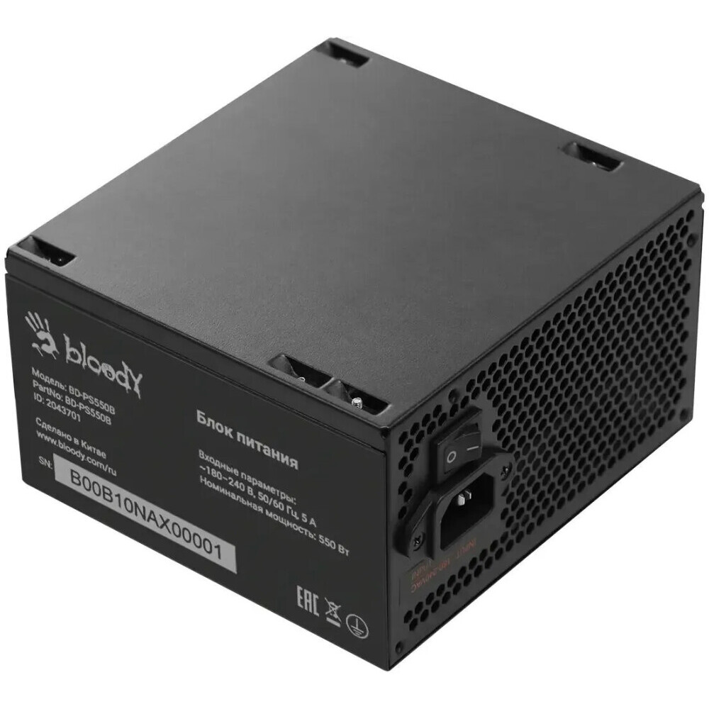 Блок питания 550W Bloody BD-PS550B - фото 9