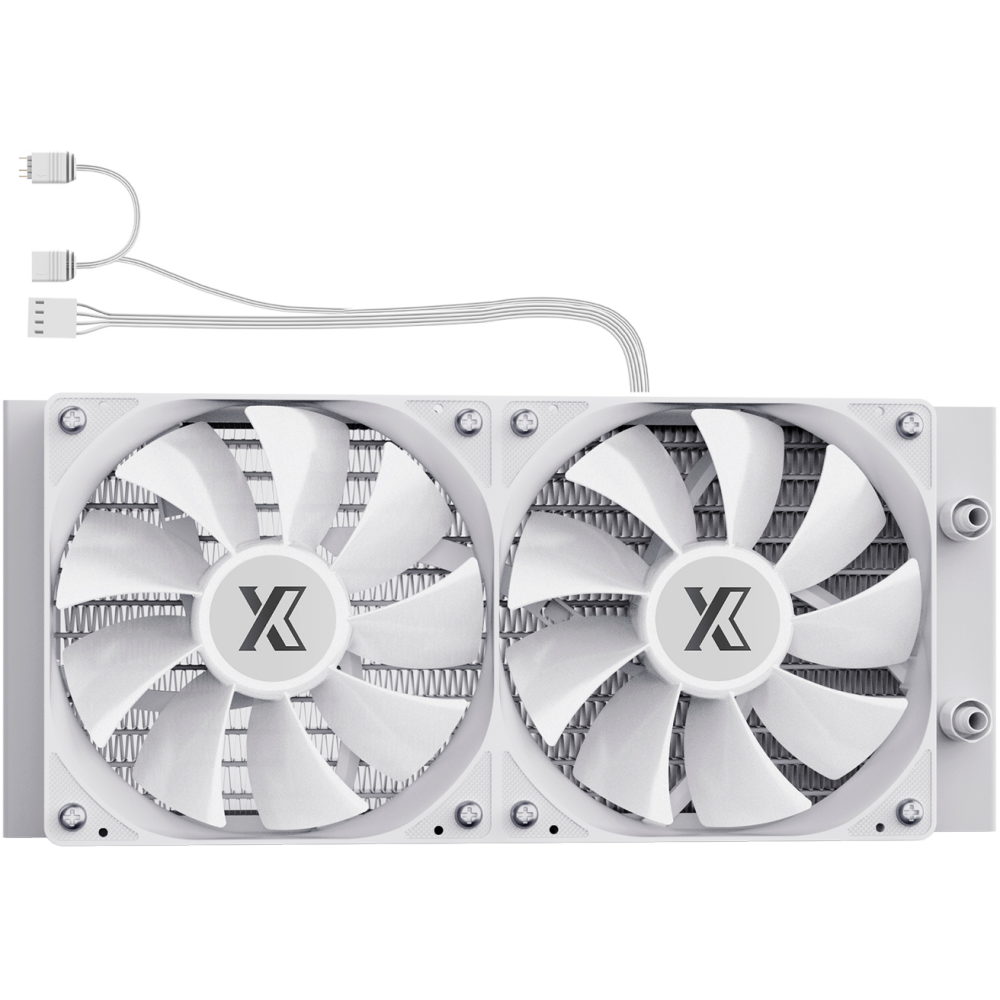 Система жидкостного охлаждения XASTRA LP240 ARGB WH - LP240-WHAFXX-GL - фото 4