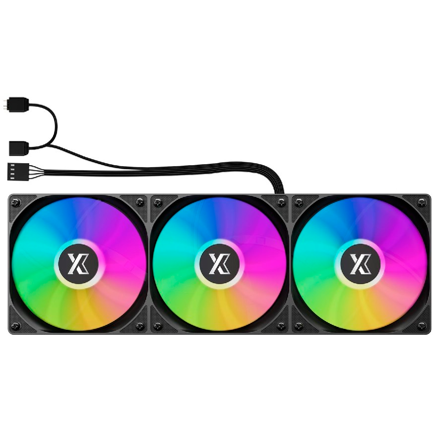 Система жидкостного охлаждения XASTRA LP360 ARGB BK - LP360-BKAFXX-GL - фото 3