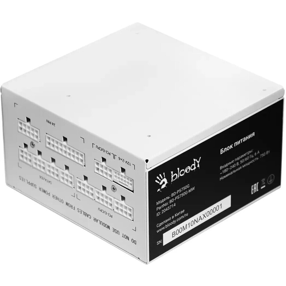 Блок питания 750W Bloody BD-PS750G-MW - фото 8