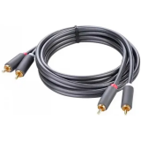 Кабель 2x RCA (M) - 2x RCA (M), 1м, UGREEN AV104 (30747)