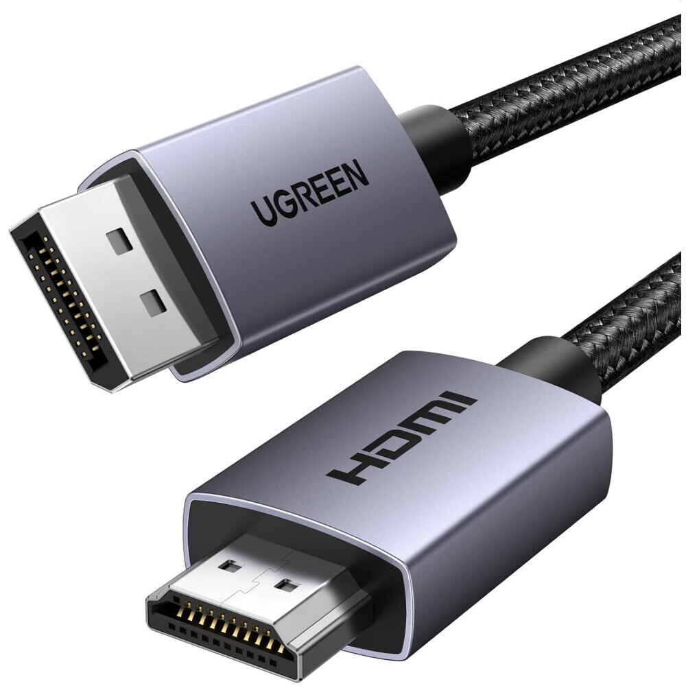 Кабель DisplayPort (M) - HDMI (M), 5м, UGREEN DP125 - 35845