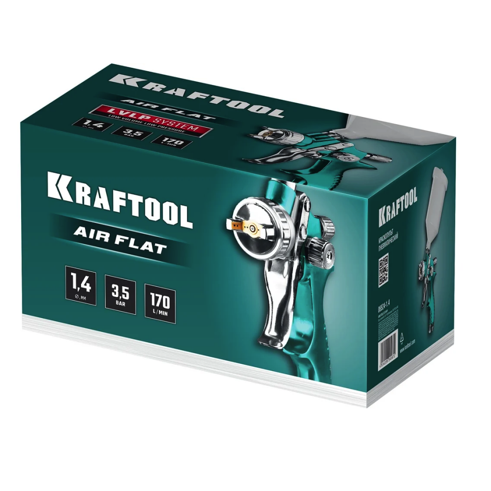 Краскопульт пневматический KRAFTOOL 06524-1.4 - фото 3