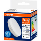 Светодиодная лампочка OSRAM 4099854303807 (8 Вт, GX53)