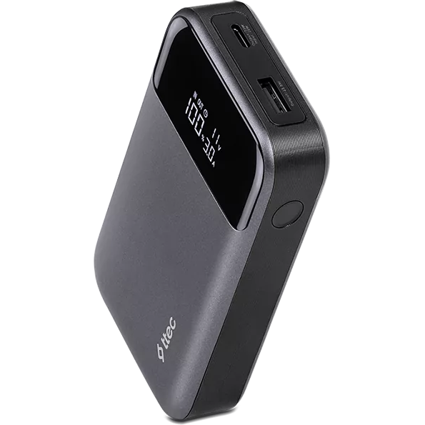 Внешний аккумулятор ttec ReCharger Pro LCD 10000mAh PD 30W Space Gray - 2BB214UG - фото 4