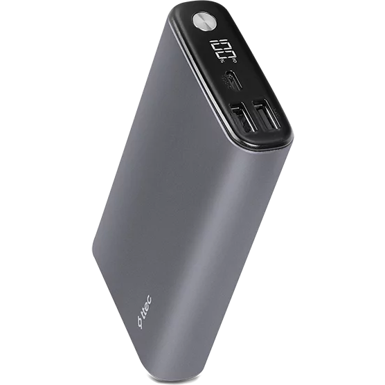 Внешний аккумулятор ttec ReCharger Pro LCD 15000mAh 65W Space Gray - 2BB216UG - фото 4