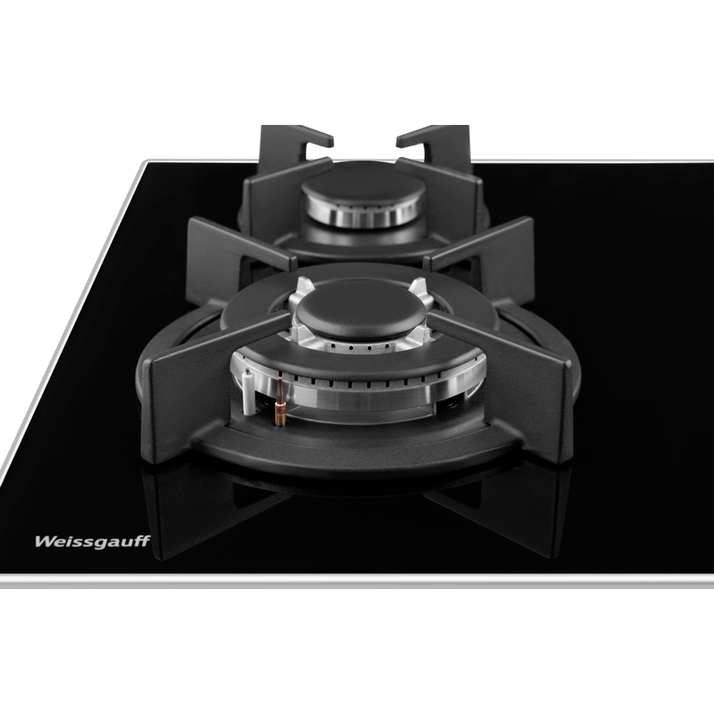 Газовая варочная панель Weissgauff HGG 640 BG Nano Glass - 433085 - фото 5