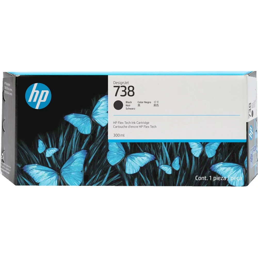 Картридж HP 498N8A (№738) Black