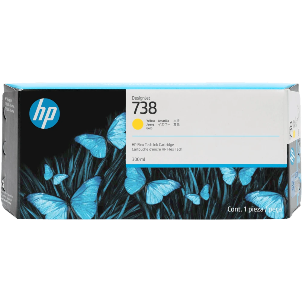 Картридж HP 676M8A (№738) Yellow