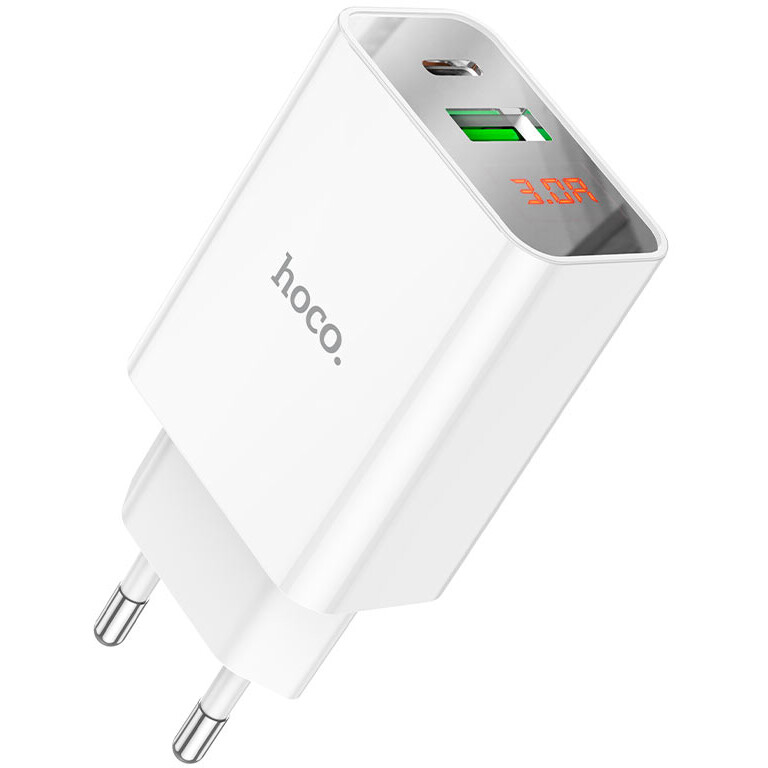 Сетевое зарядное устройство HOCO C100A White