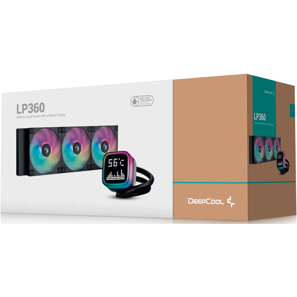 Система жидкостного охлаждения DeepCool LP360 - R-LP360-BKMSNC-G-1 - фото 6