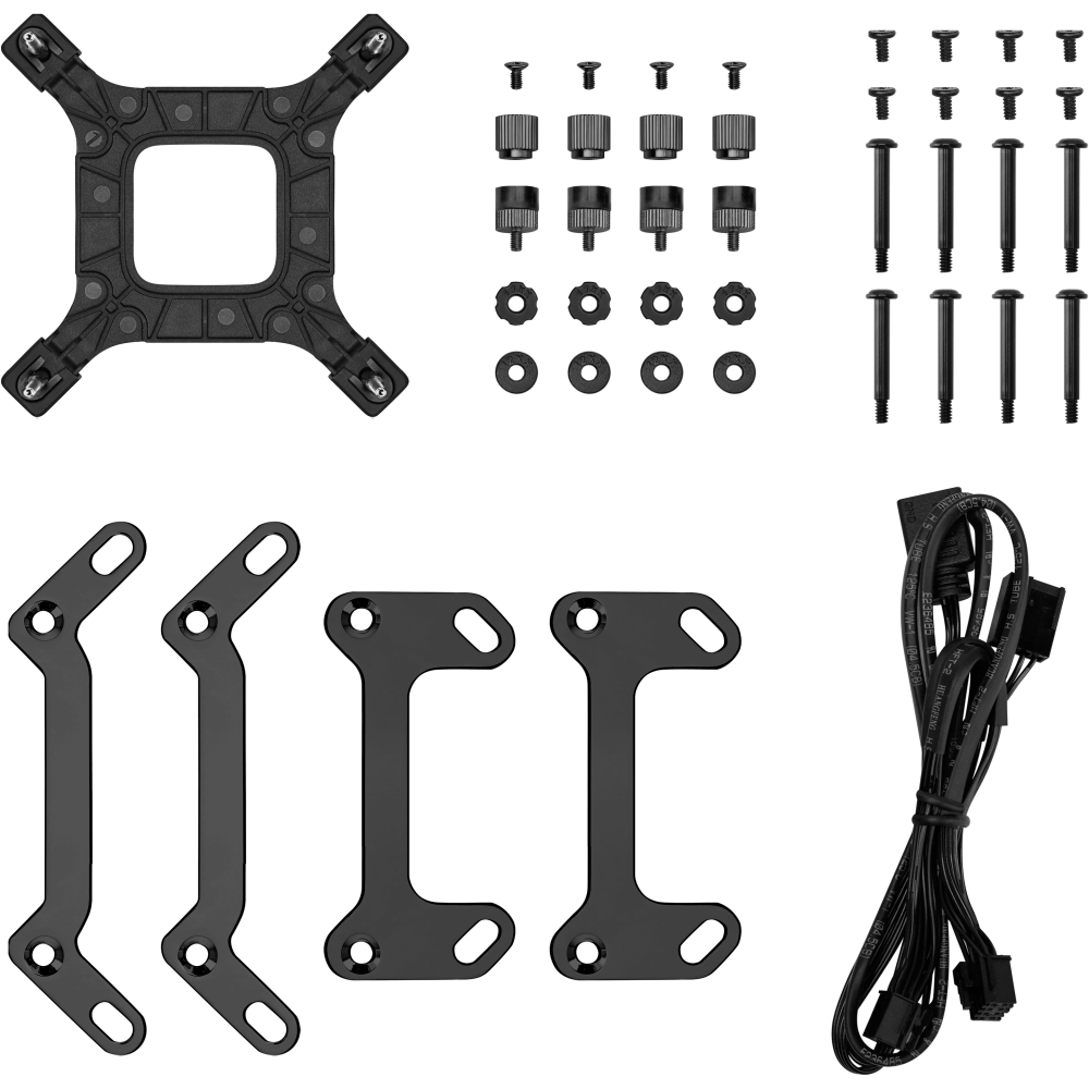 Система жидкостного охлаждения DeepCool LQ240 - R-LQ240-BKLSMW-G-1 - фото 5