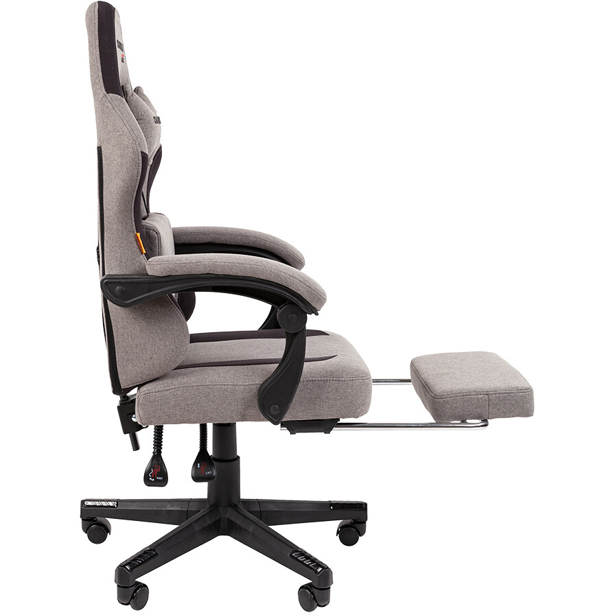 Игровое кресло Chairman Game CH27 Grey/Black (00-07145969) - фото 5