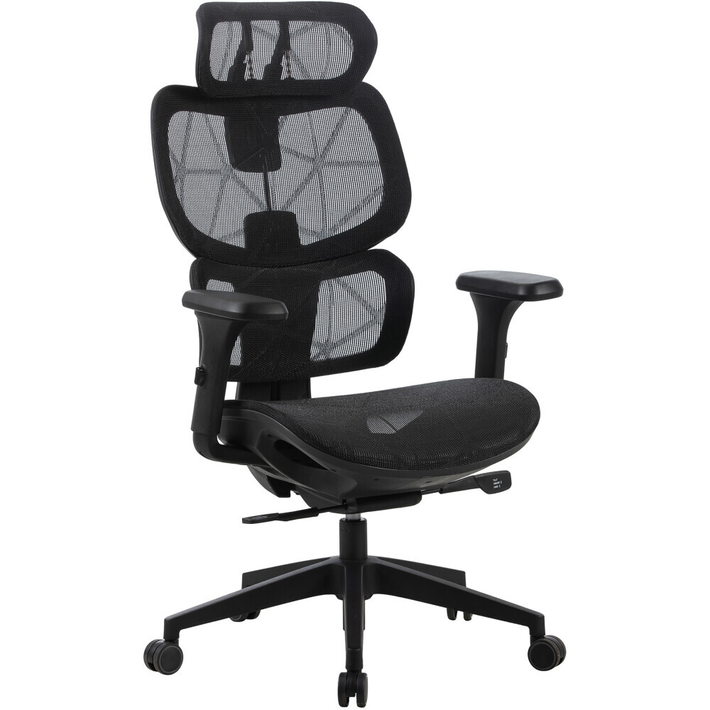 Офисное кресло Cactus CS-MC555-BK - фото 4