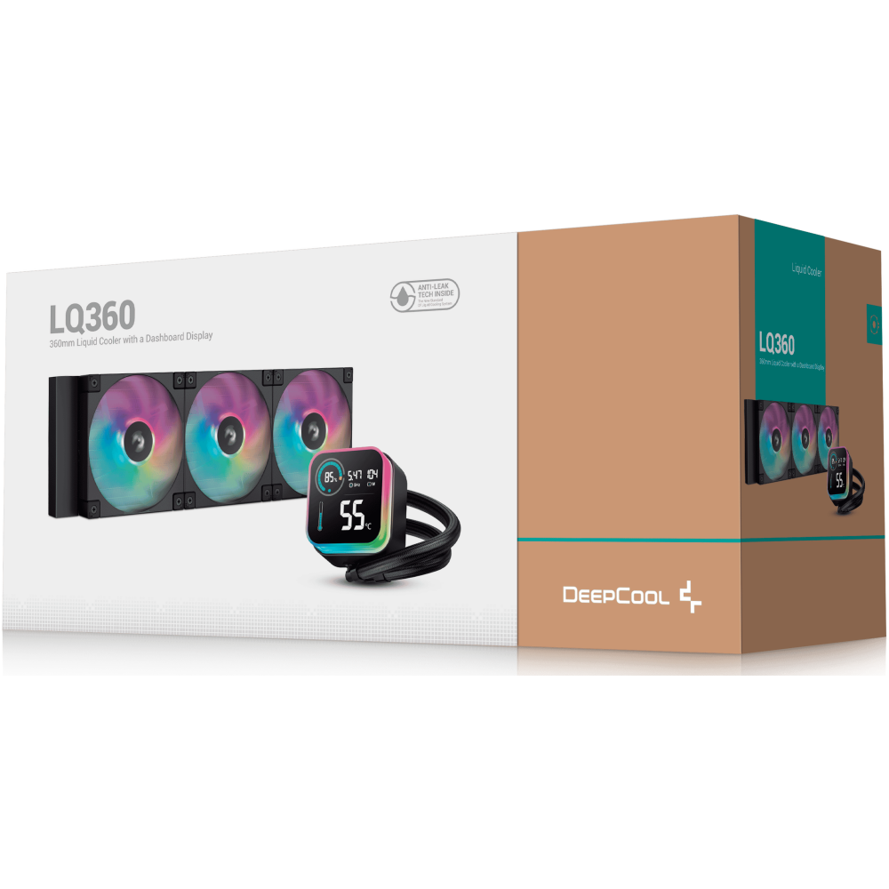 Система жидкостного охлаждения DeepCool LQ360 - R-LQ360-BKLSMW-G-1 - фото 6