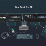 Док-станция WAVLINK Universal Docking Station with 100W Power Delivery Pro (WL-UG69PD2 PRO)