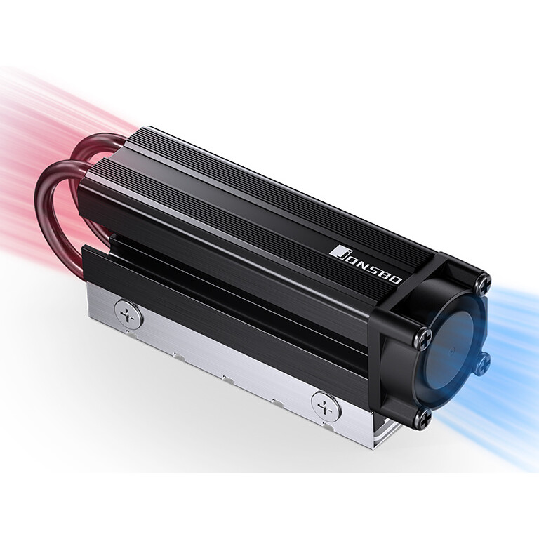 Радиатор для SSD M.2 Jonsbo M.2-7 Black - фото 4