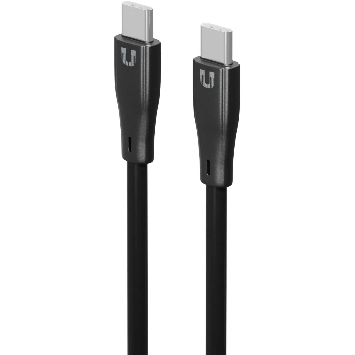 Кабель USB Type-C - USB Type-C, 1.2м, Uzay UZ-12CC-C1809-9-BK - фото 2