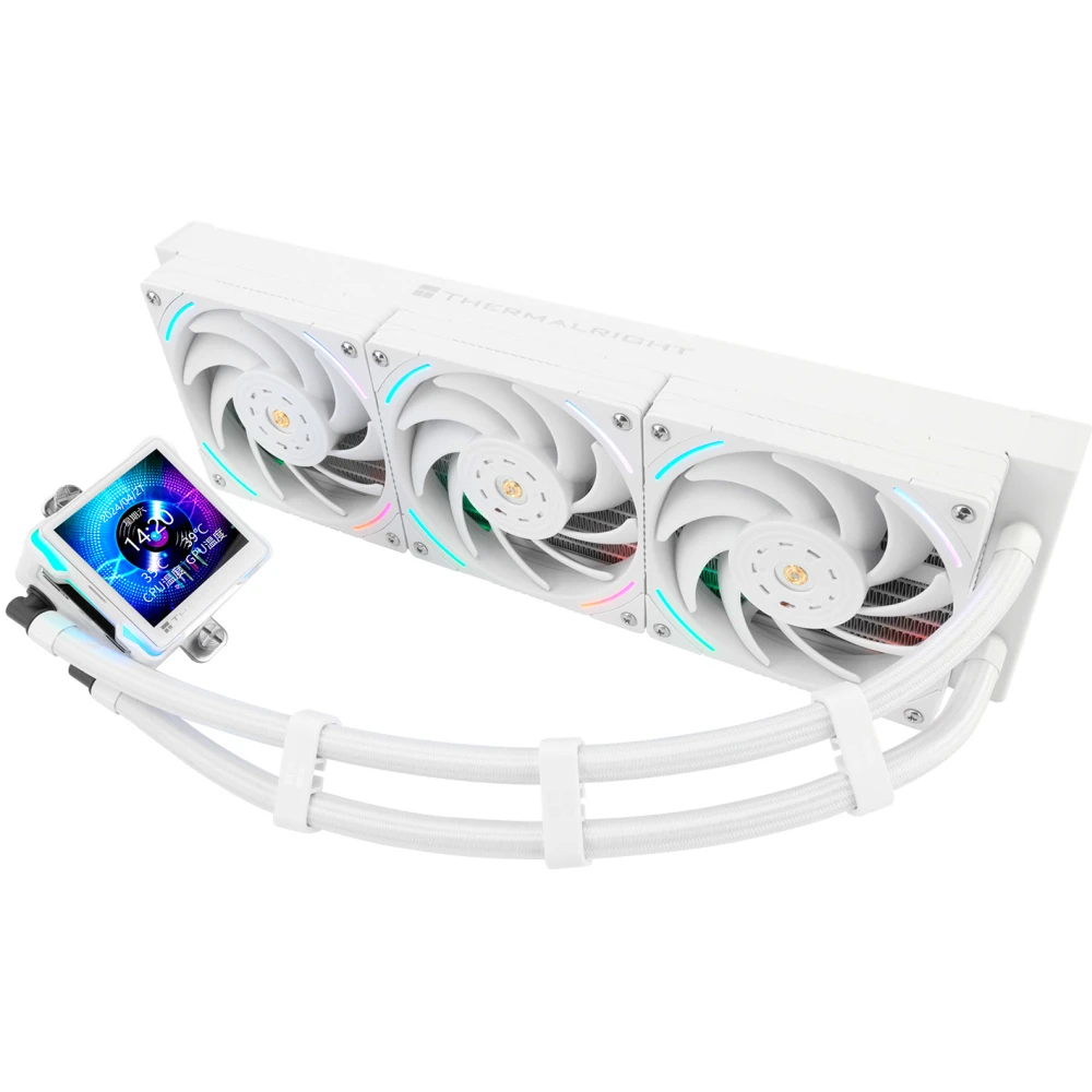 Система жидкостного охлаждения Thermalright Elite Vision 360 ARGB White - E-VISION-360-WH-ARGB - фото 2
