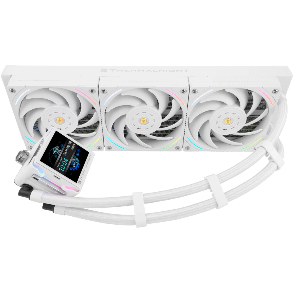 Система жидкостного охлаждения Thermalright Elite Vision 360 ARGB White - E-VISION-360-WH-ARGB - фото 5
