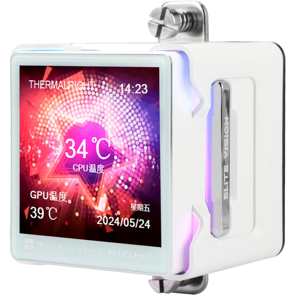 Система жидкостного охлаждения Thermalright Elite Vision 360 ARGB White - E-VISION-360-WH-ARGB - фото 6