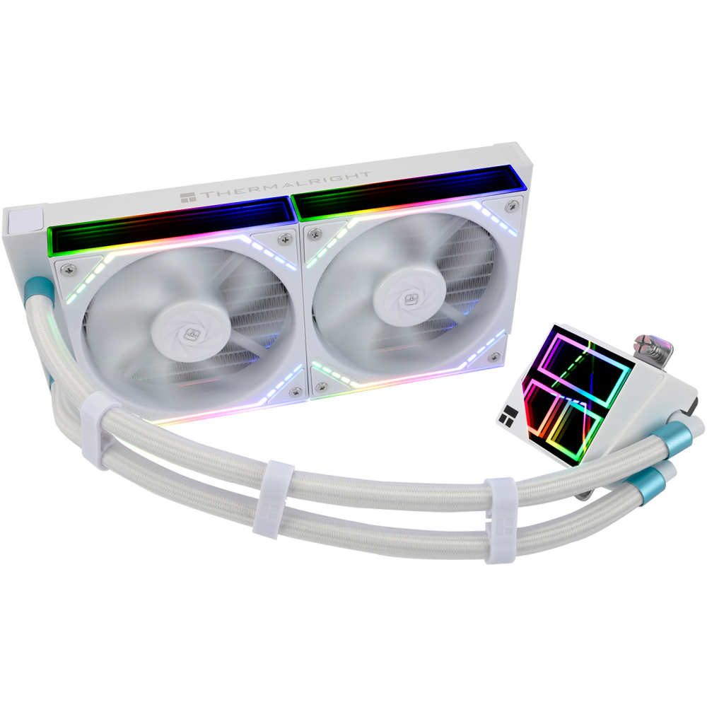 Система жидкостного охлаждения Thermalright Frozen Infinity 240 White - F-INFINITY-240-WH - фото 3