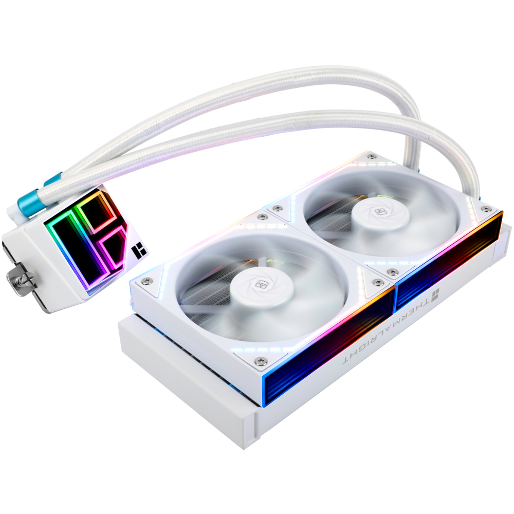 Система жидкостного охлаждения Thermalright Frozen Infinity 240 White - F-INFINITY-240-WH - фото 6